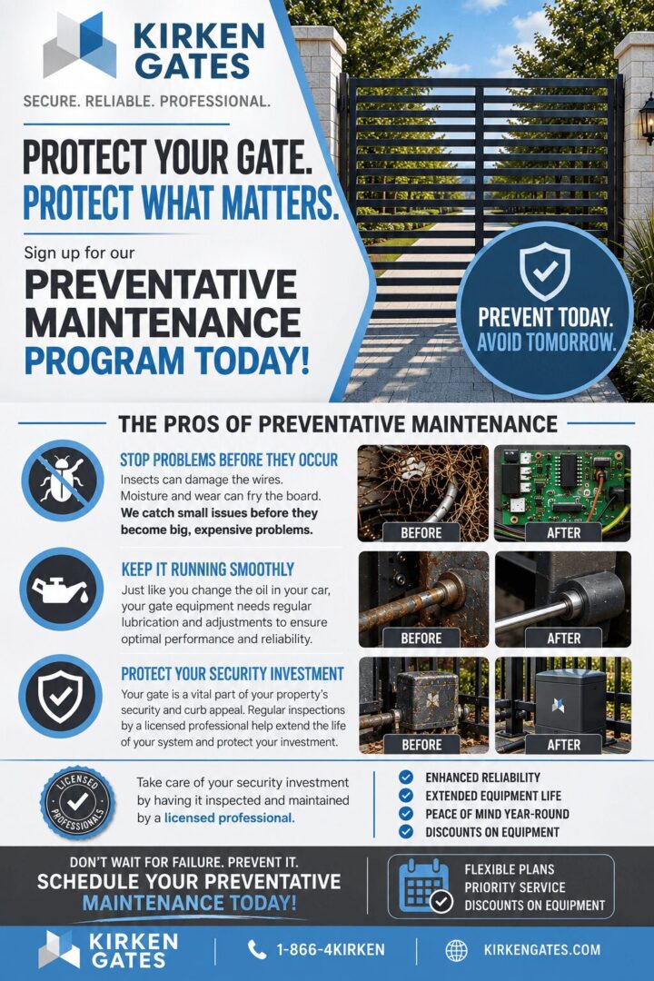Preventative Maintenance Program Flyer